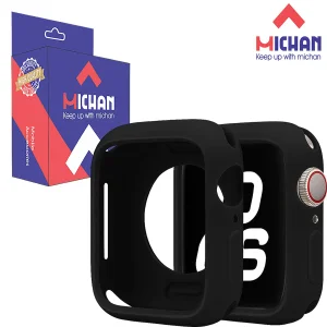 کاور میچان مدل Soft Silicone مناسب برای اپل واچ سری Se/4/5/6 سایز 40 میلی متری