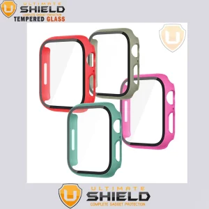 کاور آلتیمیت شیلد مدل UL-360 مناسب برای اپل واچ Series 1 Aluminum 42 / Series 2 42mm / Series 3 42mm به همراه محافظ صفحه نمایش