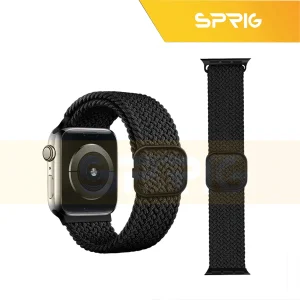 بند اسپریگ مدل Braided Loop مناسب برای اپل واچ سری 7/8/9 سایز 45 میلی متری