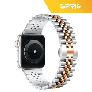 بند اسپریگ مدل 5Bead SL-DualC مناسب برای اپل واچ 38/40/41 میلی متری سری SE/1/2/3/4/5/6/7/8/9
