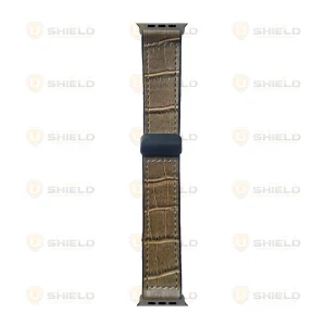 بند آلتیمیت شیلد مدل BB Leather Mag مناسب برای اپل واچ سری Se/Ultra/1/2/3/4/5/6/7/8/9 سایز 42/44/45/49 میلی متری