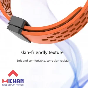 بند میچان مدل Silicone Mag مناسب برای اپل واچ سری سایز /42/44/45/46/49 میلی متری