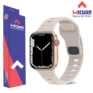 بند میچان مدل Silicone Sport مناسب برای اپل واج سری 10 46 میلی متری