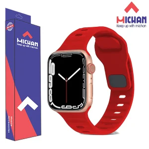 بند میچان مدل Silicone Sport مناسب برای اپل واج سری 10 46 میلی متری