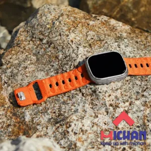 بند میچان مدل Silicone Sport مناسب برای اپل واج سری 10 46 میلی متری
