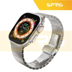 بند اسپریگ مدل Butterfly مناسب برای اپل واچ Series 8 Aluminum 45mm / Series 7 Aluminum 45mm