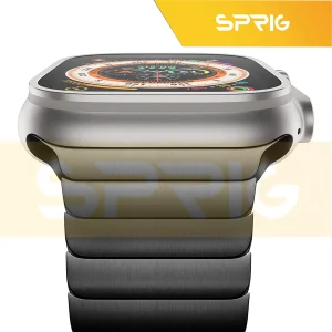 بند اسپریگ مدل Butterfly مناسب برای اپل واچ Series 8 Aluminum 45mm / Series 7 Aluminum 45mm