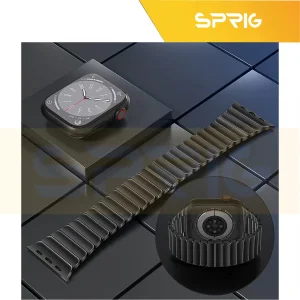 بند اسپریگ مدل Butterfly مناسب برای اپل واچ Series 8 Aluminum 45mm / Series 7 Aluminum 45mm
