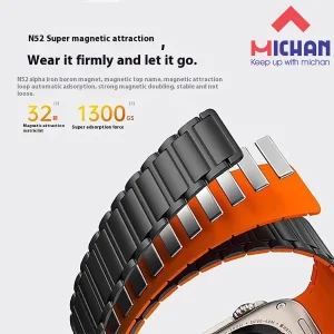 بند میچان مدل ESP MAGNETIC مناسب برای اپل واچ سری 1/2/3/4/5/6/7/8/9/10/SE/ULTRA سایز 44/45/46/49 میلی متری