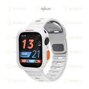 بند آلتیمیت شیلد مدل SPG Rugged مناسب برای اپل واچ اپل واچ سری 4/5/6/Se سایز 44 میلی متری به همراه کاور