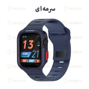 بند آلتیمیت شیلد مدل SPG Rugged مناسب برای اپل واچ اپل واچ سری 4/5/6/Se سایز 44 میلی متری به همراه کاور