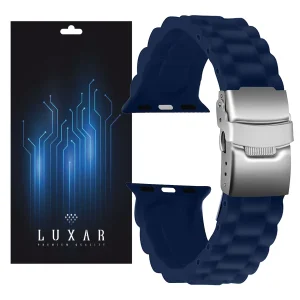 بند لوکسار مدل LUX 3 -500 مناسب برای اپل واچ سری 1/2/3/4/5/6/7/8/SE/ULTRA سایز 42/44/45/49 میلی متری