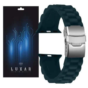 بند لوکسار مدل LUX 3 -500 مناسب برای اپل واچ سری 1/2/3/4/5/6/7/8/SE/ULTRA سایز 42/44/45/49 میلی متری