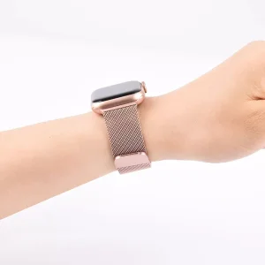 بند راینو مدل Milanese مناسب برای اپل واچ سری Watch SE 2022 40mm