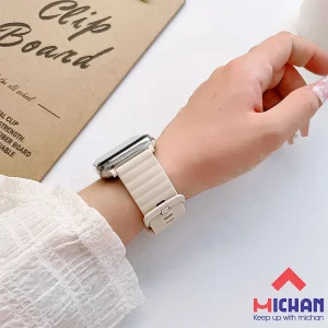 بند ساعت میچان مدل Lin مناسب برای اپل واچ سری SE/ULTRA/1/2/3/4/5/6/7/8/9/10/11 سایز 44/45/46/49 میلی متری