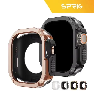 کاور اسپریگ مدل ShockProof-GU مناسب برای اپل واچ 49 میلی متری سری Ultra / Ultra 2 / Ultra 3
