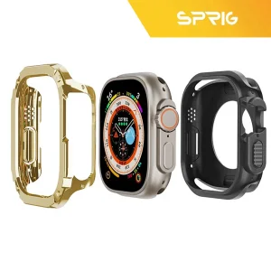 کاور اسپریگ مدل ShockProof-GU مناسب برای اپل واچ 49 میلی متری سری Ultra / Ultra 2 / Ultra 3