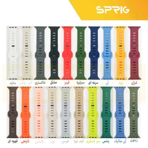 بند اسپریگ مدل Spig Sport AC مناسب برای اپل واچ 46 میلی متری سری 10