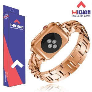 بند میچان مدل Diamond Stell مناسب برای ساعت هوشمند اسمارت واچ HK9 Pro / HK9 Pro Plus / HK10 Pro