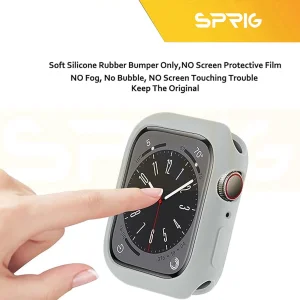کاور اسپریگ مدل Jelly-Protective مناسب برای اپل واچ Series 10 42mm Aluminum