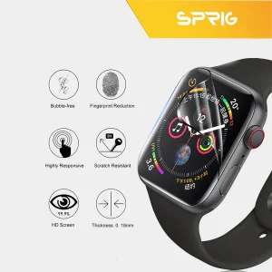 محافظ صفحه نمایش نانو اسپریگ مدل SPG مناسب برای اپل واچ 44mm