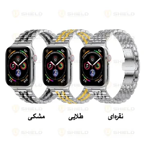 بند آلتیمیت شیلد مدل 7Bead SLV 2C مناسب برای اپل واچ 38/40/41 میلی متری سری Se/1/2/3/4/5/6/7/8/9