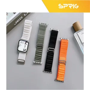 بند اسپریگ مدل Ocean-Alpine مناسب برای اپل واچ Ultra 49 میلی متر مجموعه دو عددی