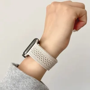 بند راینو مدل Weaving Nylon مناسب برای اپل واج سری 10 46 میلی متری