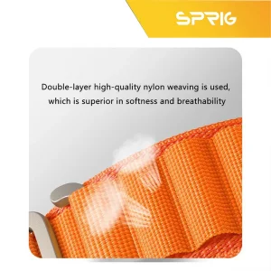 بند اسپریگ مدل Loop Alpine مناسب برای اپل واچ Series 9 41 میلیمتری