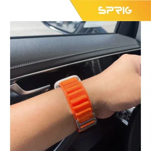 بند اسپریگ مدل Loop Alpine مناسب برای اپل واچ Series 9 41 میلیمتری