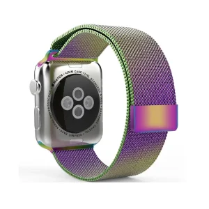 بند اپیکوی مدل Milanese Loop مناسب برای اپل واچ سری 1/2/3/4/5/6/7/8/SE/Ultra سایز 42/44/45/49 میلی متری