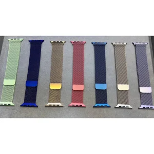 بند اپیکوی مدل Milanese Loop مناسب برای اپل واچ سری 1/2/3/4/5/6/7/8/SE/Ultra سایز 42/44/45/49 میلی متری