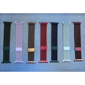 بند اپیکوی مدل Milanese Loop مناسب برای اپل واچ سری 1/2/3/4/5/6/7/8/SE/Ultra سایز 42/44/45/49 میلی متری