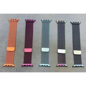 بند اپیکوی مدل Milanese Loop مناسب برای اپل واچ سری 1/2/3/4/5/6/7/8/SE/Ultra سایز 42/44/45/49 میلی متری