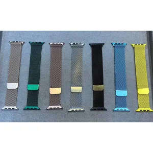 بند اپیکوی مدل Milanese Loop مناسب برای اپل واچ سری 1/2/3/4/5/6/7/8/SE/Ultra سایز 42/44/45/49 میلی متری