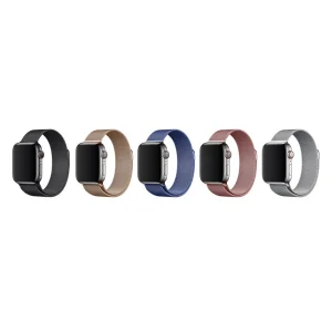 بند اپیکوی مدل Milanese Loop مناسب برای اپل واچ سری 1/2/3/4/5/6/7/8/SE/Ultra سایز 42/44/45/49 میلی متری