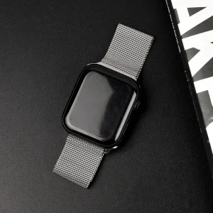 بند اپیکوی مدل Milanese Loop مناسب برای اپل واچ سری 1/2/3/4/5/6/7/8/SE/Ultra سایز 42/44/45/49 میلی متری
