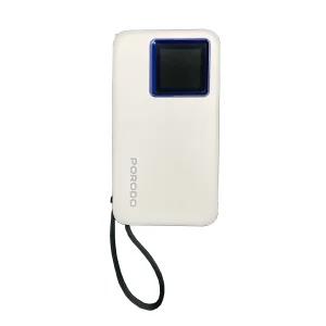 پاوربانک 20 وات پرودو مدل pdpbfch087 ظرفیت 10000 میلی‌آمپرساعت به همراه 1 عدد کابل USB-C