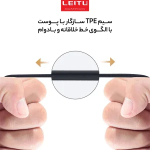هندزفری لیتو مدل LE-14 بدون قابلیت نویز کنسلینگ، اتصال از طریق جک 3.5 میلی متری صدا، دارای ارگونومی مناسب جهت قرارگیری در گوش