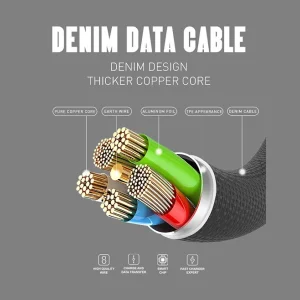 کابل تبدیل USB به microUSB الدینیو مدل LS64 طول 2 متر