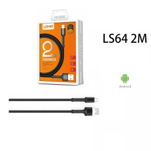 کابل تبدیل USB به microUSB الدینیو مدل LS64 طول 2 متر