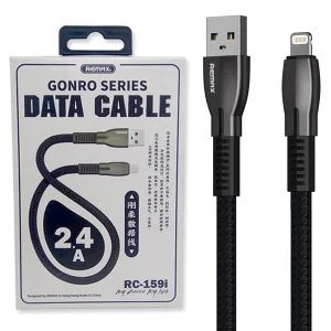 کابل تبدیل USB به لایتنینگ ریمکس مدل RC-159 به طول 1 متر