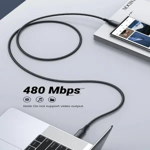 کابل USB-C یوگرین مدل US567 کد 15374 طول 2 متر
