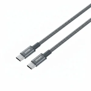 کابل تبدیل USB-C به USB-C فیلیپس مدل DLC7060C طول 2 متر