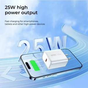 شارژر دیواری 25 وات ریمکس مدل A26 SUPERFAST