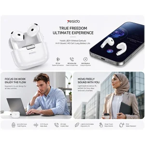 هدفون بلوتوثی یسیدو مدل JB24