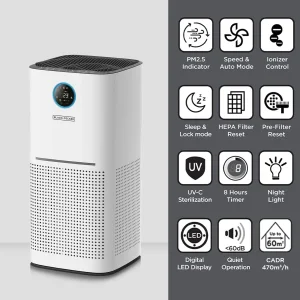 دستگاه تصفیه کننده هوا بلک اند دکر مدل AP3560-B5