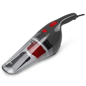 جاروبرقی خودرو بلک اند دکر مدل NV1210AV با اتصال باسیم به برق خودرو، فیلتر قابل شست‌وشو و سری فرچه‌دار