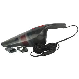 جاروبرقی خودرو بلک اند دکر مدل NV1210AV با اتصال باسیم به برق خودرو، فیلتر قابل شست‌وشو و سری فرچه‌دار