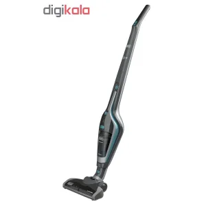 جارو شارژی عصایی بلک اند دکر مدل 420 با باتری 14.4 ولت لیتیومی، ظرفیت مخزن 0.5 لیتر، برس گردان قابل روشن و خاموش، قابلیت جدا شدن به جارو کوچک، وزن 2 کیلوگرم